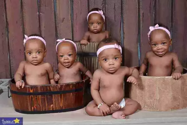 Check Out These Cute Quintuplet (Pictures) 